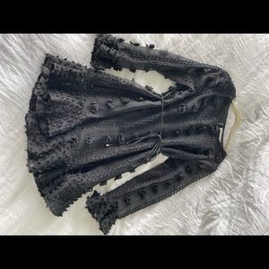 Saints & secrets Black dress. Size L.